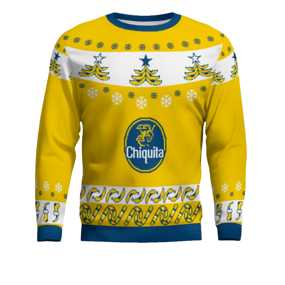 The Yellow Holidays Chiquita Ugly Sweater 2025 – Moonbestprint