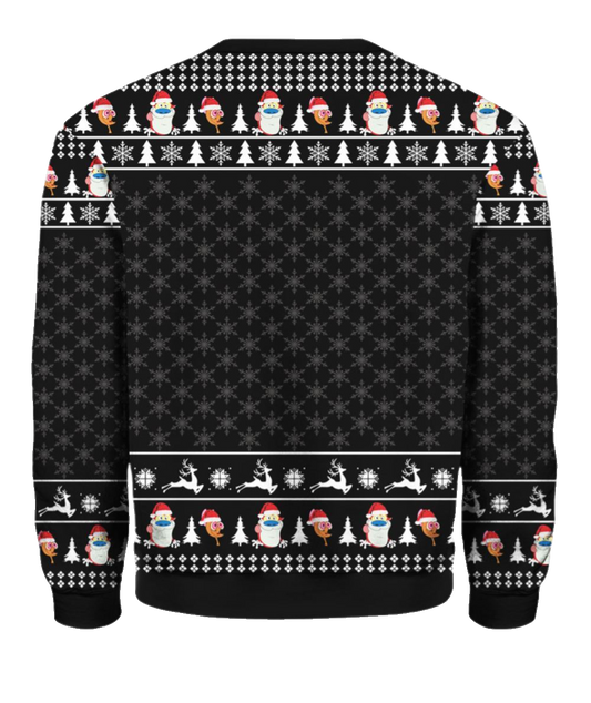 The Ren Stimpy Show Ugly Christmas Sweater - Moonbestprint