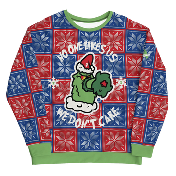 The Phrinch No One Likes Us We Don't Care Ugly Christmas Sweater – Moonbestprint