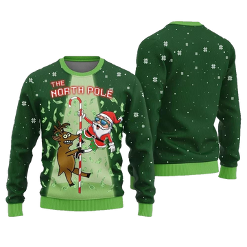 The North Pole Ugly Sweater Christmas 2026 - Moonbestprint