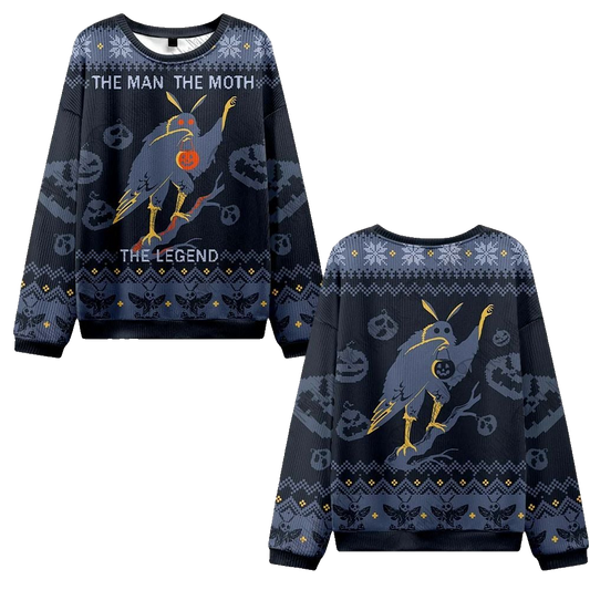 The Man The Moth The Legend Ugly Sweater 2026 Christmas - Moonbestprint