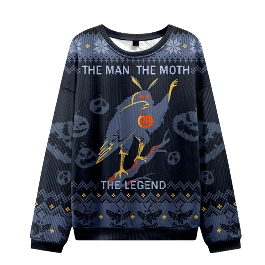 The Man The Moth The Legend Ugly Sweater 2026 Christmas - Moonbestprint