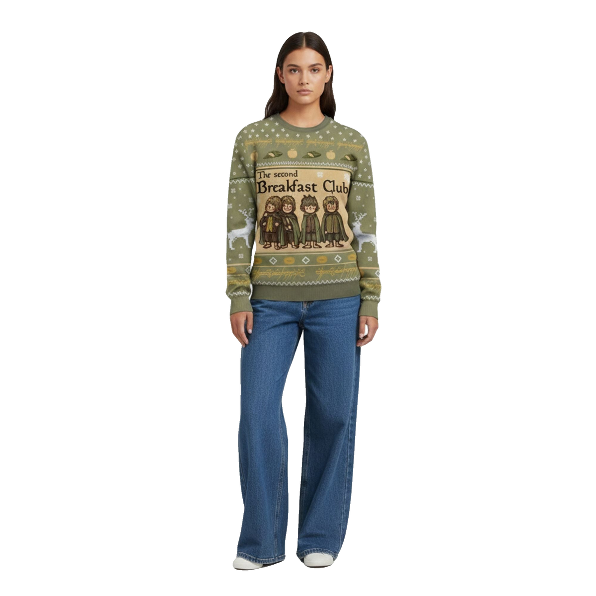 The Lord Of The Rings The Second Breakfast Club Ugly Sweater 2026 Christmas - Moonbestprint