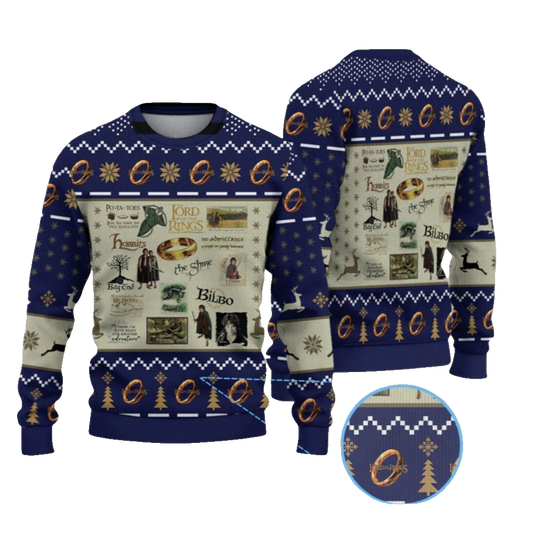 The Lord Of The Rings Ugly Sweater 2026 Christmas - Moonbestprint