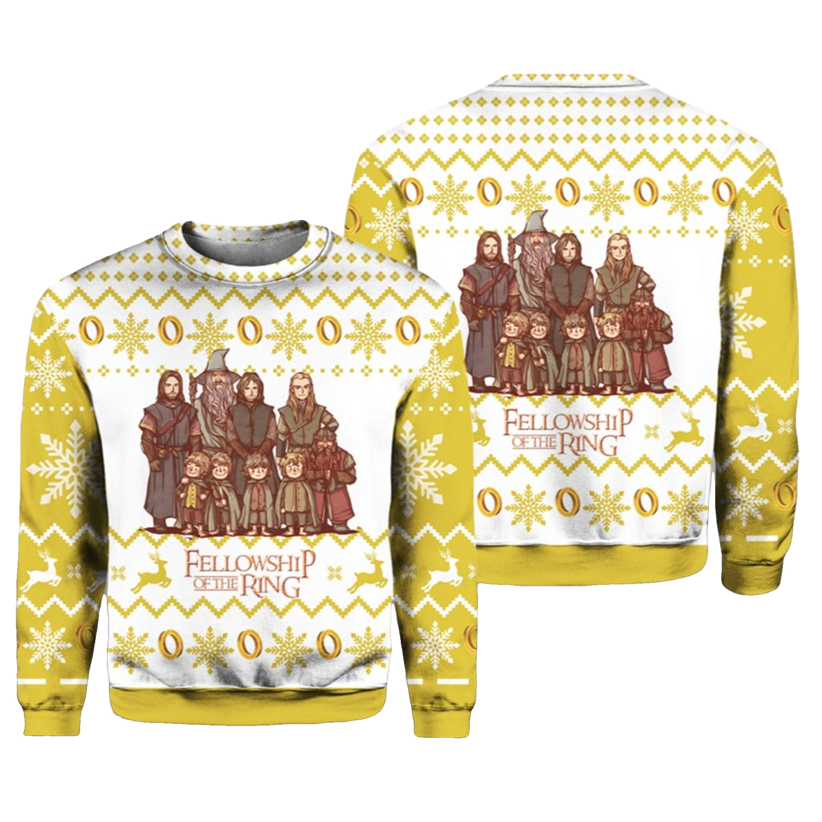 The Lord Of The Rings Fellowship Of The Ring Ugly Christmas Sweater 2025 – Moonbestprint