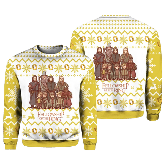 The Lord Of The Rings Fellowship Of The Ring Ugly Christmas Sweater 2025 – Moonbestprint