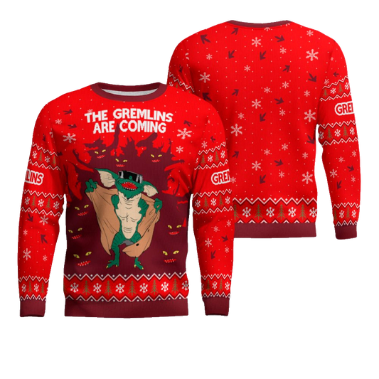 The Gremlins Are Coming Christmas Ugly Sweater – Moonbestprint