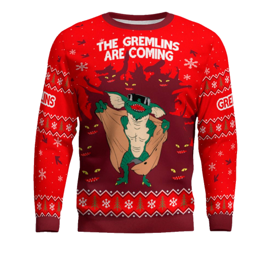 The Gremlins Are Coming Christmas Ugly Sweater – Moonbestprint