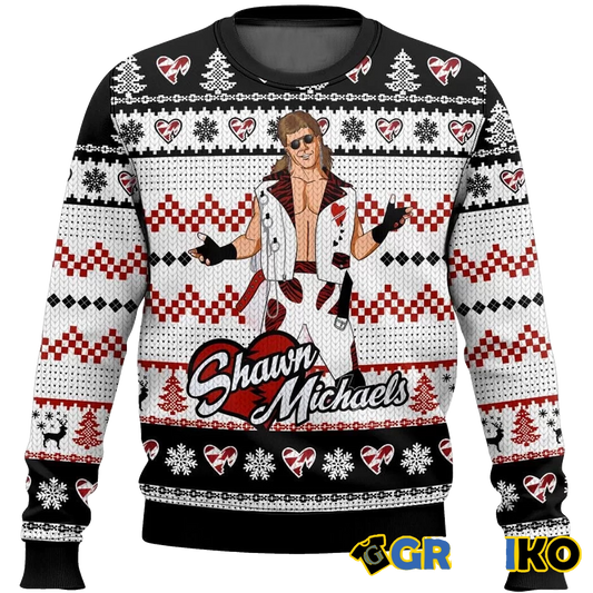 The Heartbreak Kid Shawn Michaels Ugly Sweater - Moonbestprint