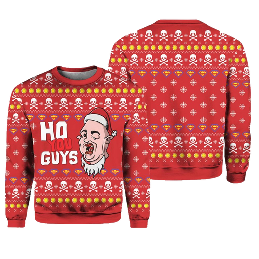 The Goonies Ho You Guys Ugly Christmas Sweater - Moonbestprint