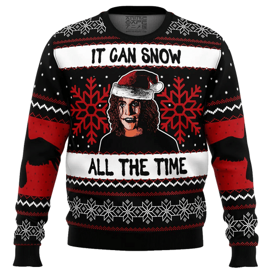 The Crow It Can Snow All The Time Ugly Christmas Sweater – Moonbestprint
