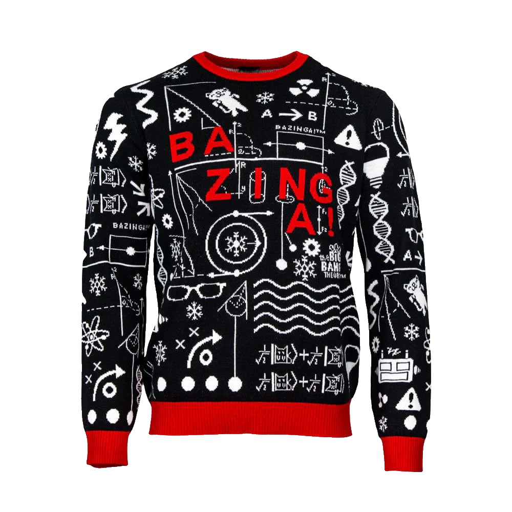 The Big Bang Theory Bazinga Ugly Christmas Sweater 2025 – Moonbestprint