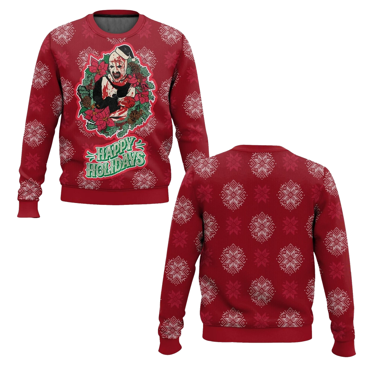 Ter Happy Holidays Ugly Christmas Sweater – Moonbestprint