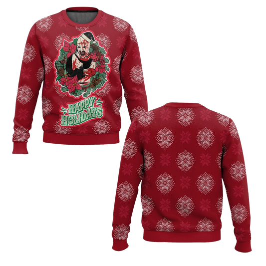 Ter Happy Holidays Ugly Christmas Sweater – Moonbestprint