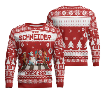 Team Schneider Lifetime Member Ugly Christmas Sweater – Moonbestprint