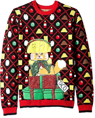Taco Cat Christmas Ugly Sweater – Moonbestprint