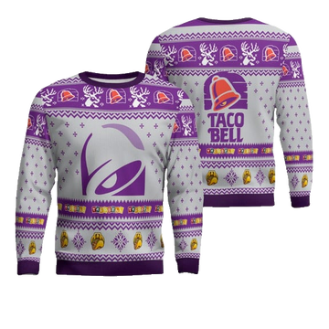 Taco Bell Purple Ugly Sweater – Moonbestprint