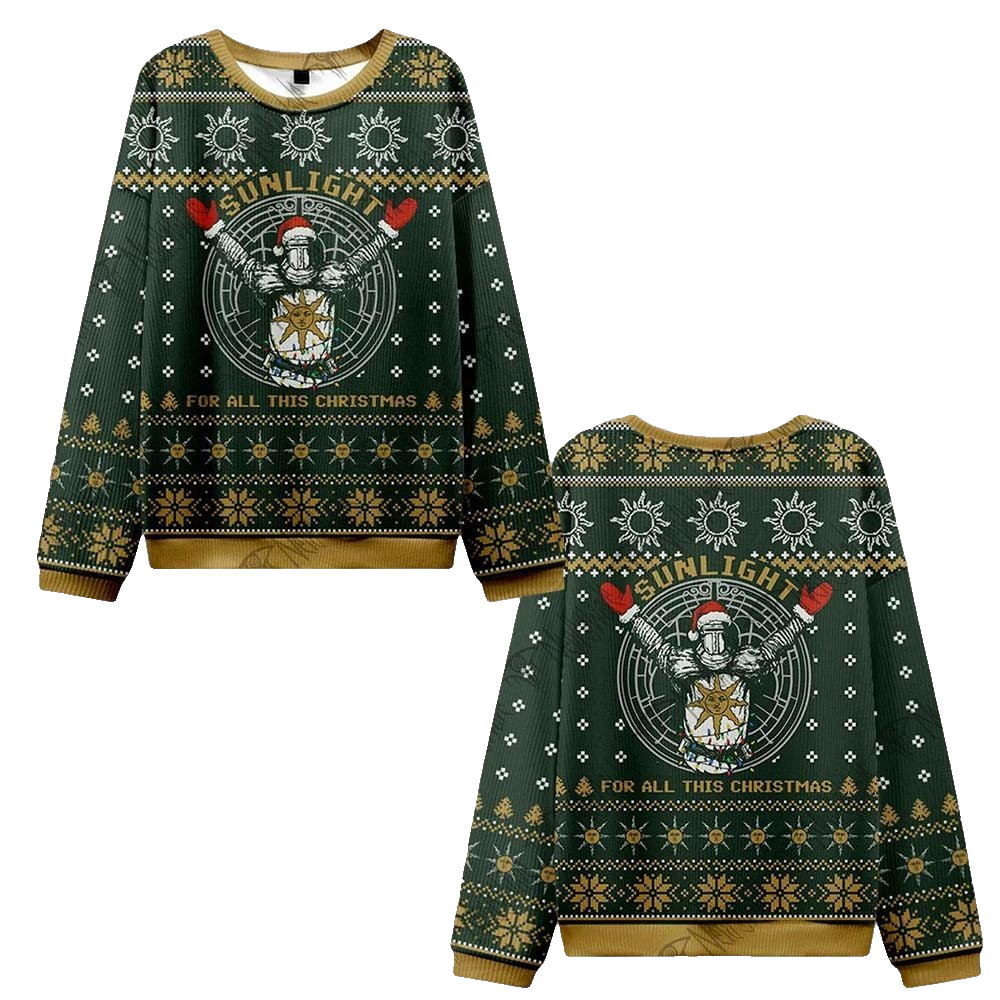 Sunlight for All This Christmas Ugly Sweater 2026 Christmas - Moonbestprint