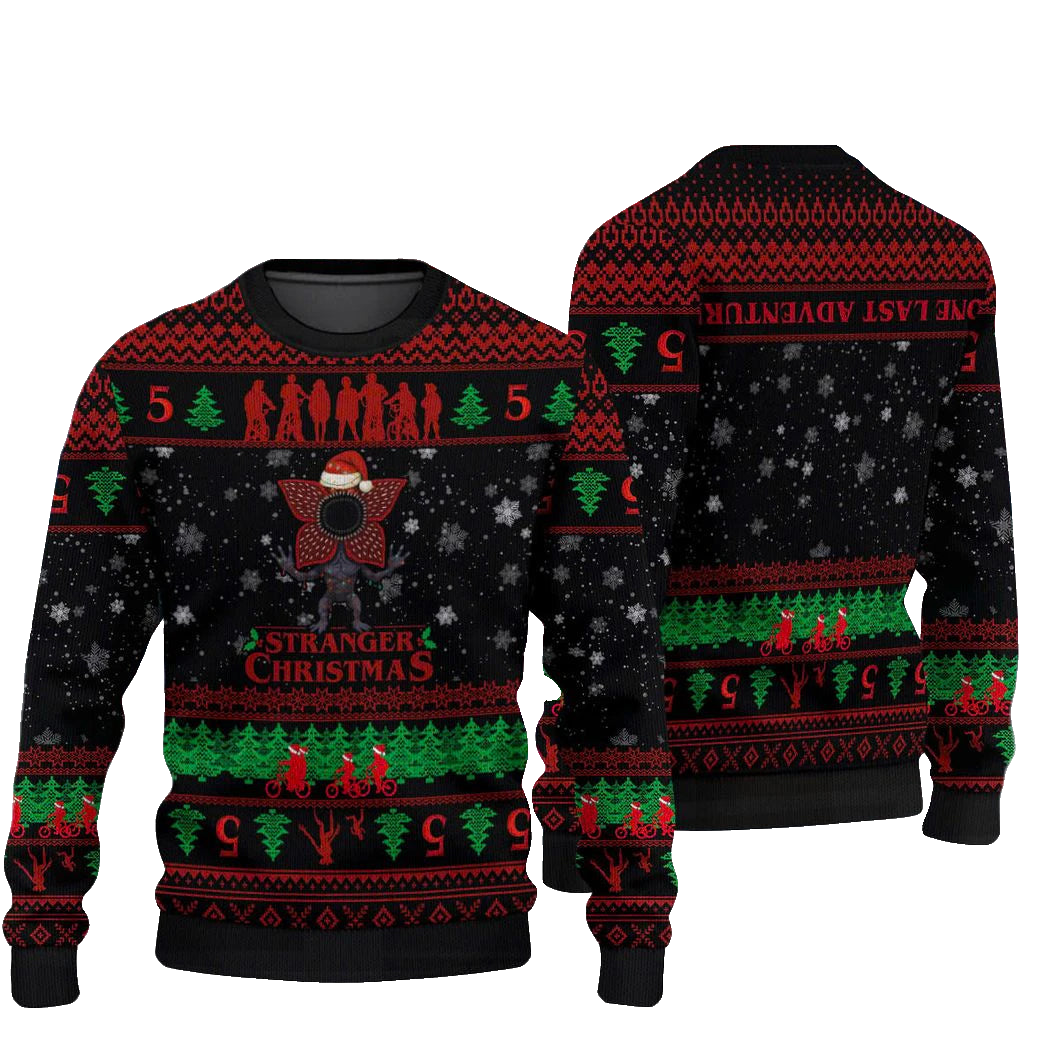 Stranger Things 5 Ugly Christmas Sweater 2025 – Moonbestprint