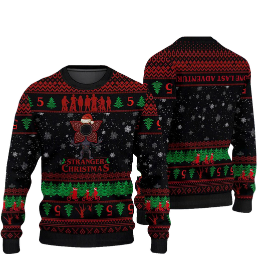 Stranger Things 5 Ugly Christmas Sweater 2025 – Moonbestprint