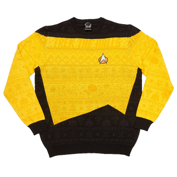 Star Wars-Trek The Halls Yellow Ugly Christmas Sweater 2025 – Moonbestprint