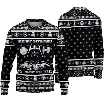 Star Wars Darth Vader Merry Sithmas Ugly Christmas Sweater – Moonbestprint