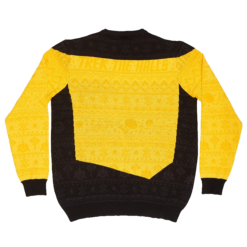 Star Trek Yellow Christmas Ugly Sweater – Moonbestprint