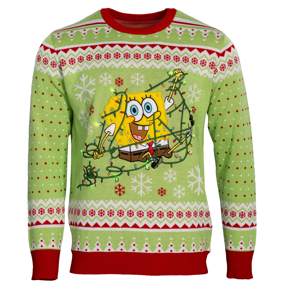 Spongebob Tangled Ugly Christmas Sweater – Moonbestprint