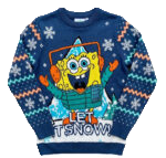 SpongeBob SquarePants Let It Snow! Ugly Sweater – Moonbestprint