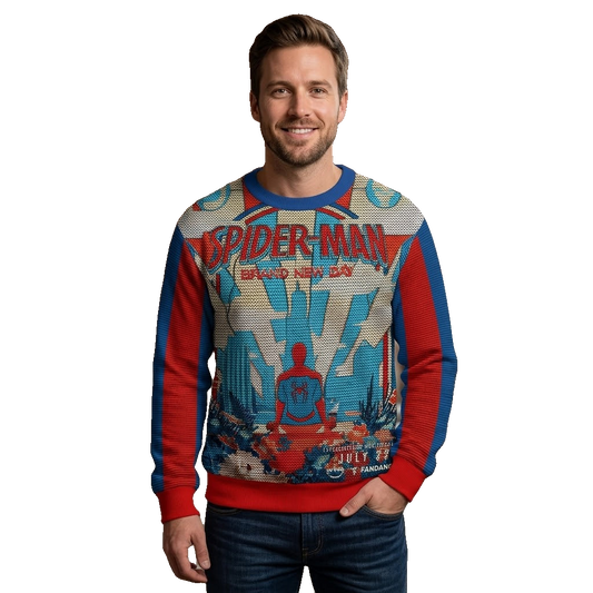 Spider Man Brand New Day 2026 Ugly Christmas Sweater – Moonbestprint