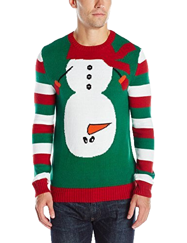 Snowman Upside Down Ugly Christmas Sweater – Moonbestprint