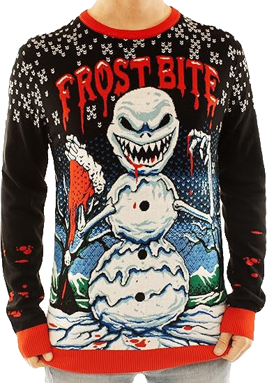 Snowman Frost Bite Ugly Christmas Sweater – Moonbestprint