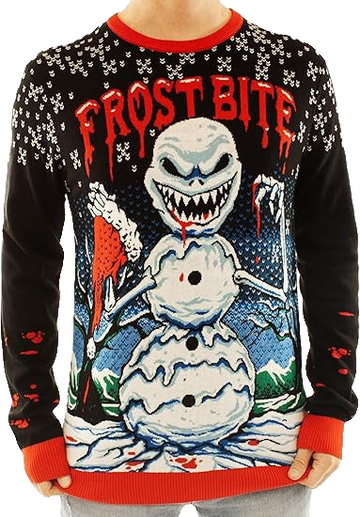 Snowman Frost Bite Ugly Christmas Sweater – Moonbestprint