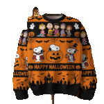 Snoopy Peanuts Happy Halloween Pumpkin Witch Knit Ugly Sweater – Moonbestprint