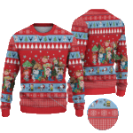 Snoopy Christmas Coffee Cups Ugly Christmas Sweater 2025 – Moonbestprint