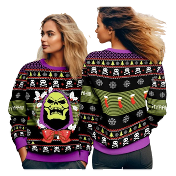 Skeletor Ugly Christmas Sweater – Moonbestprint