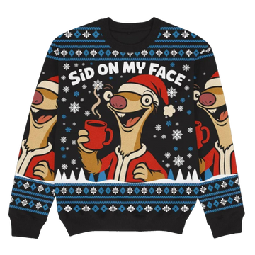 Sid On My Face Ugly Sweater 2026 Christmas - Moonbestprint