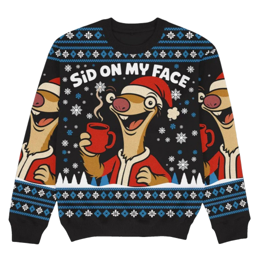 Sid On My Face Ugly Sweater 2026 Christmas - Moonbestprint