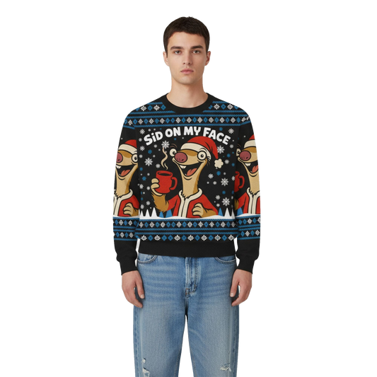 Sid On My Face Ugly Sweater 2026 Christmas - Moonbestprint