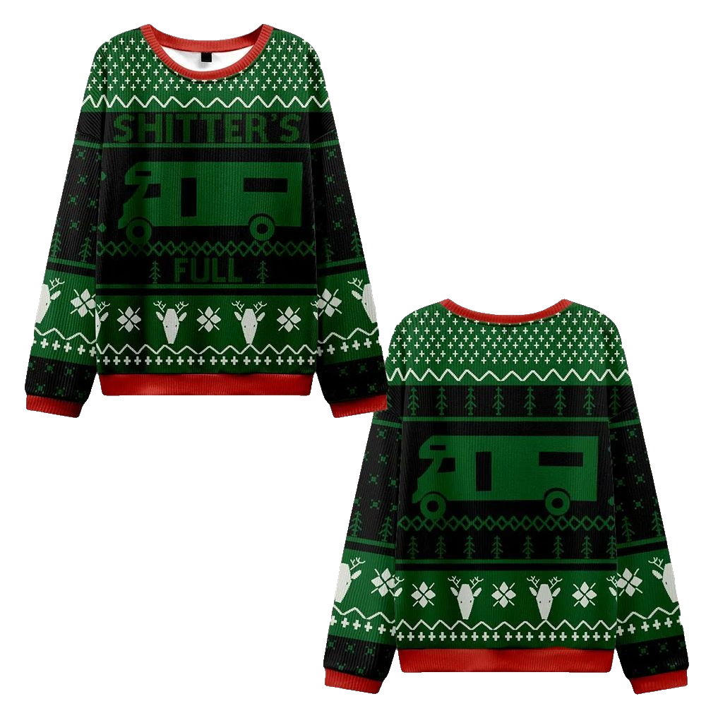 Shitter's Full Ugly Sweater 2026 Christmas - Moonbestprint