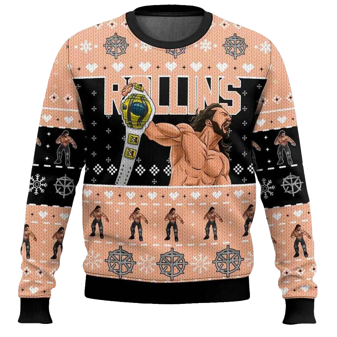 Seth Rollins Ugly Christmas Sweater – Moonbestprint