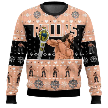Seth Rollins Ugly Christmas Sweater – Moonbestprint