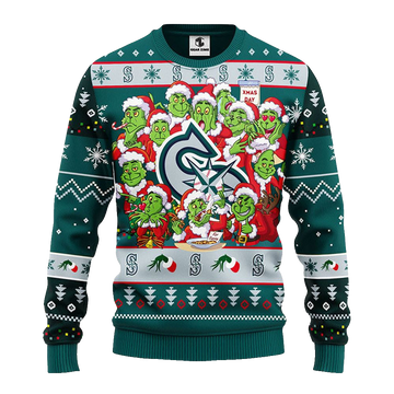 Seattle Mariners 12 Grinch Ugly Christmas Sweater – Moonbestprint