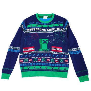 Seasons Greetings Creeper Ugly Holiday Sweater – Moonbestprint