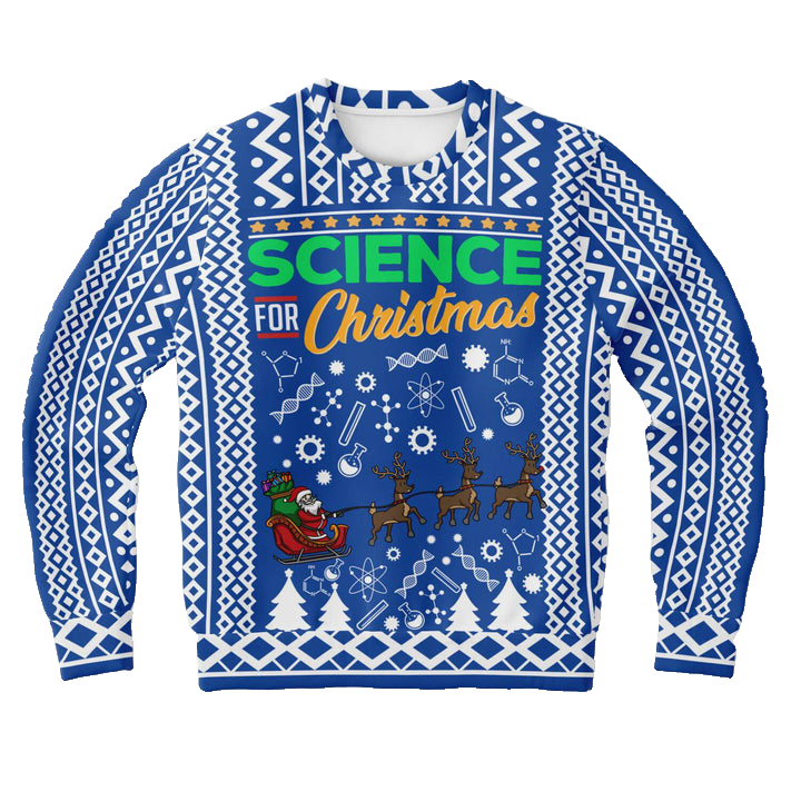 Science for Christmas Ugly Christmas Sweater – Moonbestprint