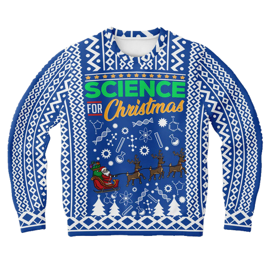Science for Christmas Ugly Christmas Sweater – Moonbestprint