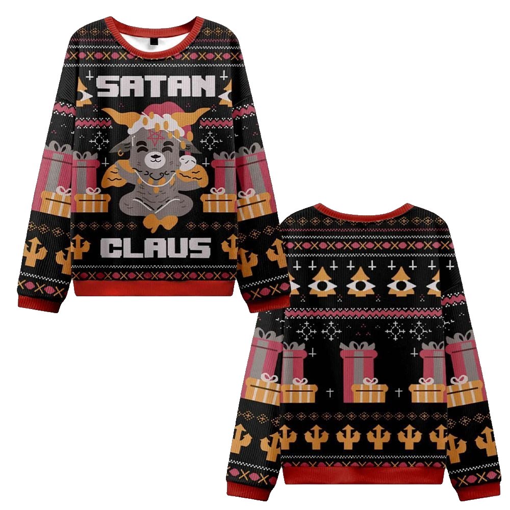 Satan Claus Ugly Sweater 2026 Christmas - Moonbestprint
