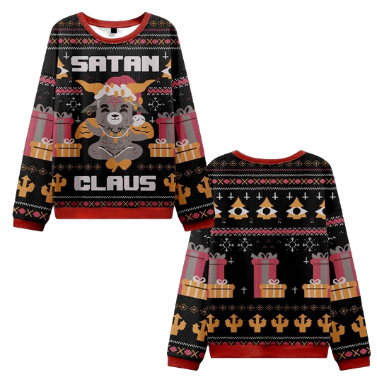 Satan Claus Ugly Sweater 2026 Christmas - Moonbestprint