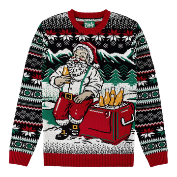Santa's Cooler Ugly Christmas Sweater – Moonbestprint