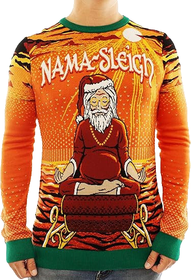Santa Nama-sleigh Ugly Christmas Sweater – Moonbestprint